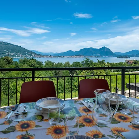 Grazia - Bilocale Con Vista E Giardino * Baveno