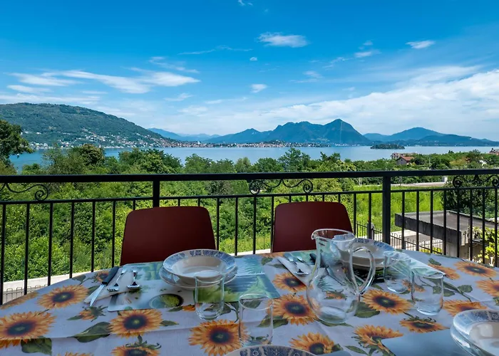 Grazia - Bilocale Con Vista E Giardino * Baveno